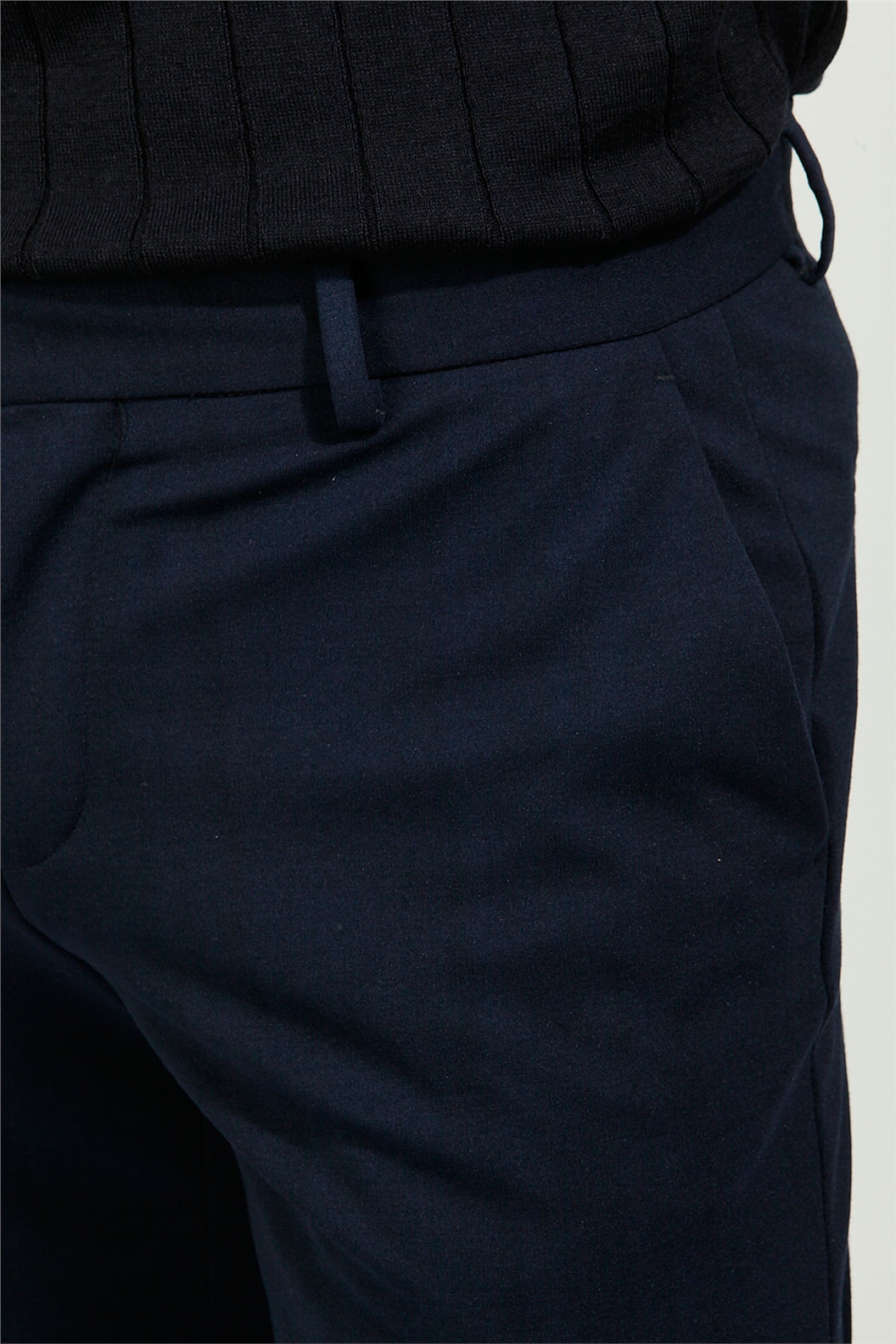 Lacivert Slim Fit Jogger Pantolon · 6