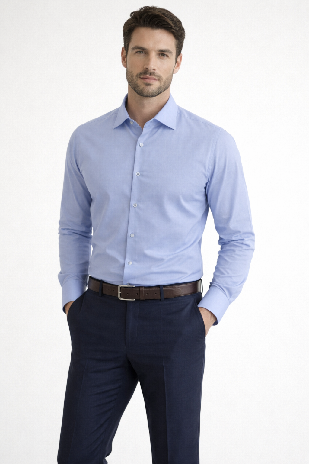 MAVİ Slim Fit Uzun Kol Gömlek