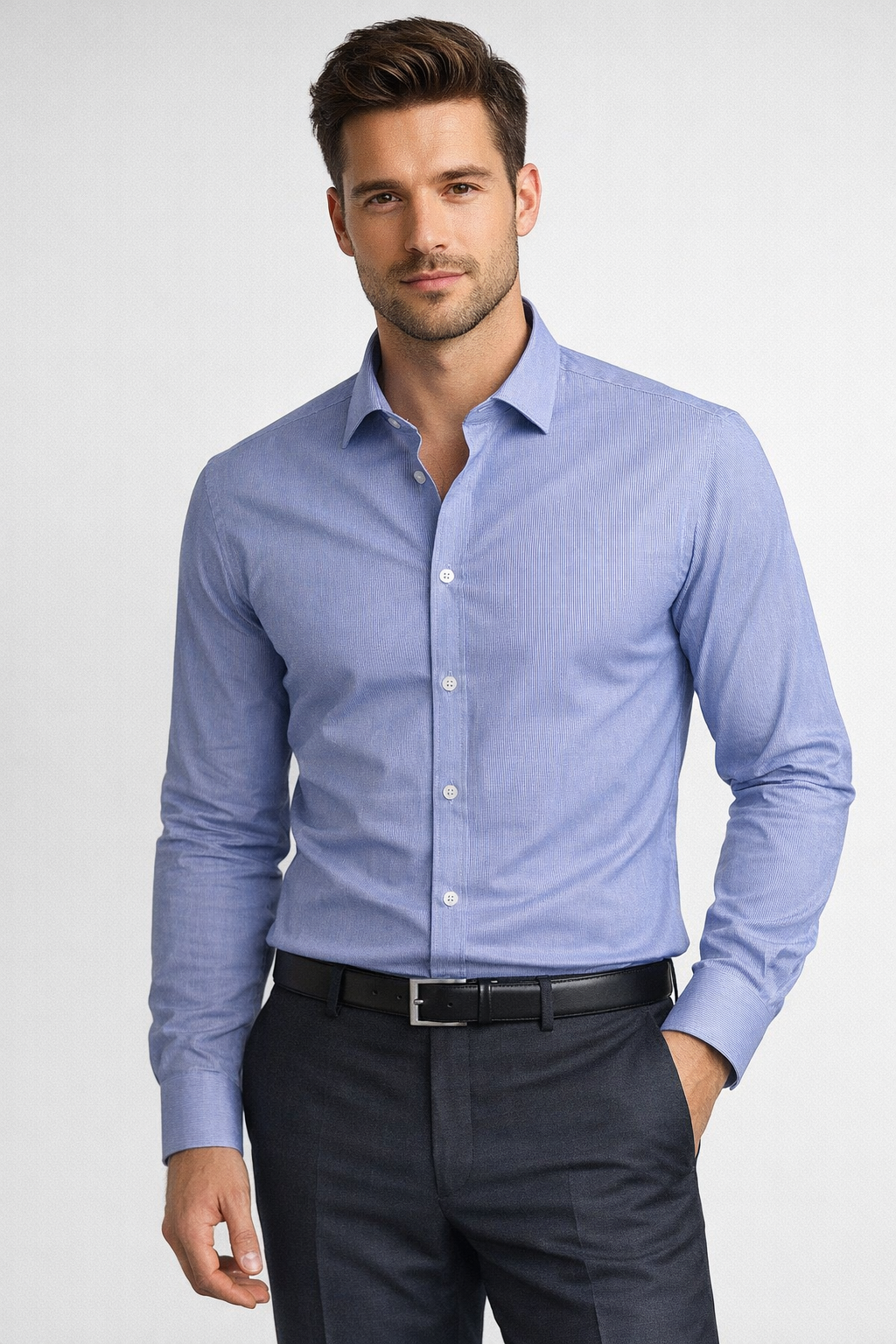 MAVİ Slim Fit Uzun Kol Gömlek