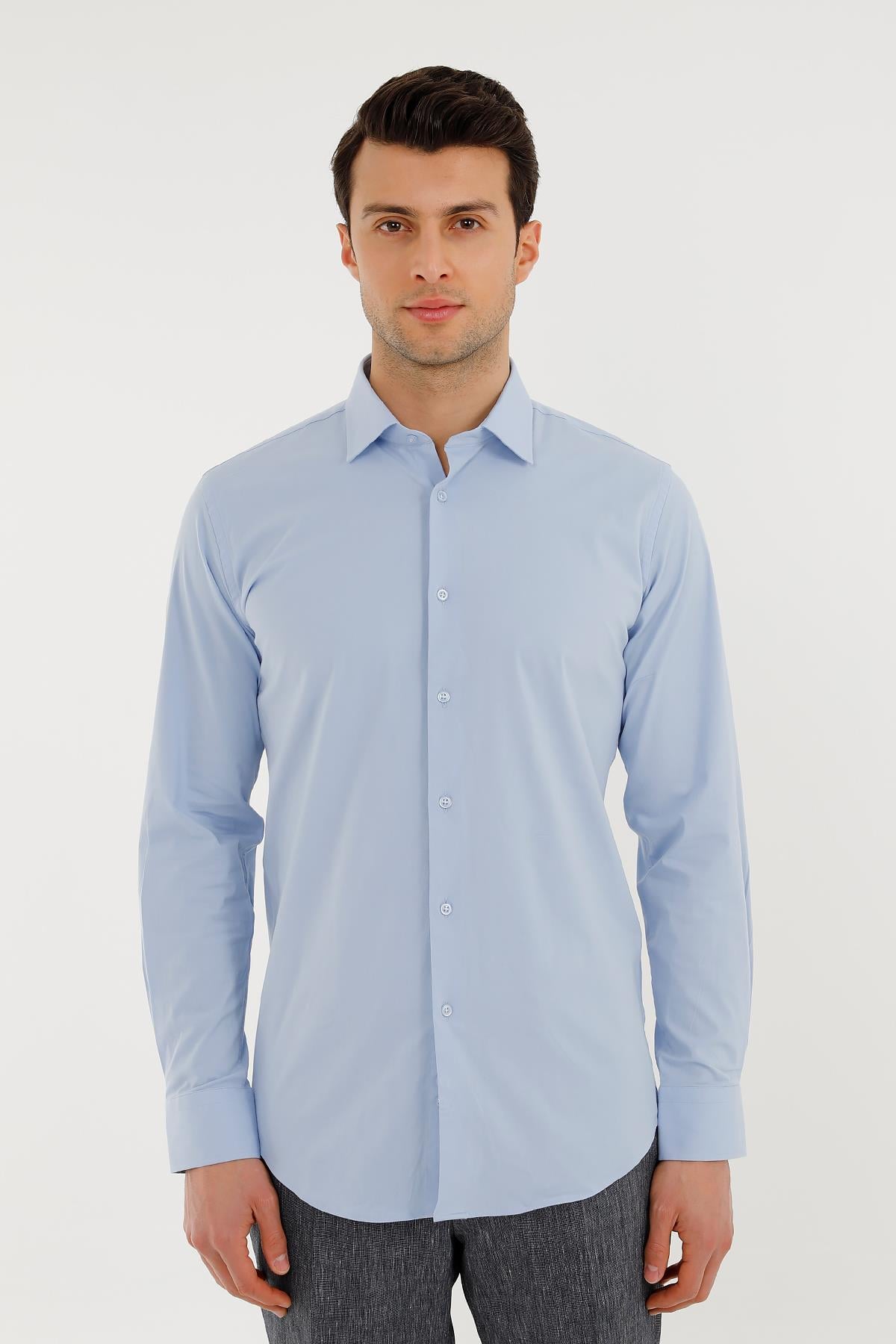 MAVİ Slim Fit Uzun Kol Gömlek