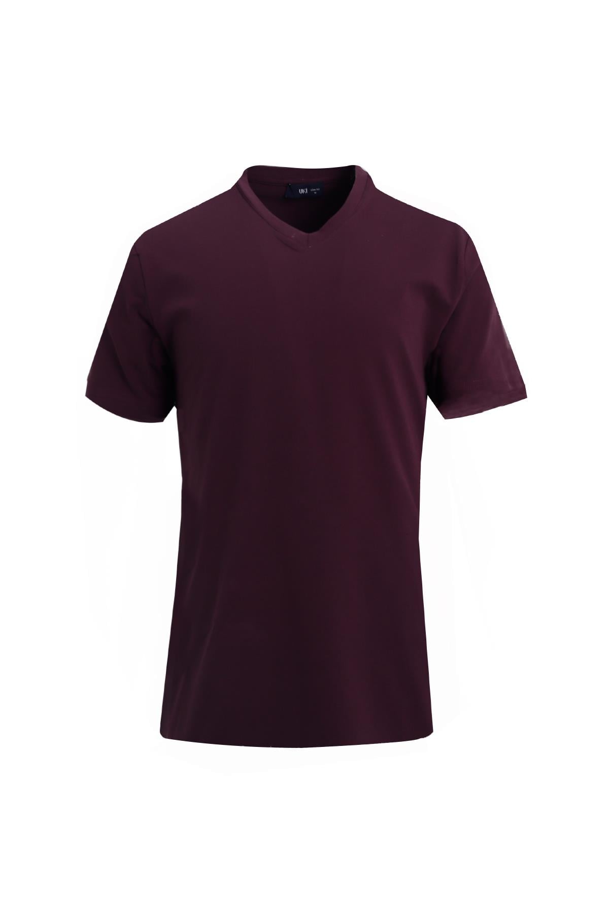 MÜRDÜM Comfort Fit V Yaka Basic T-Shirt