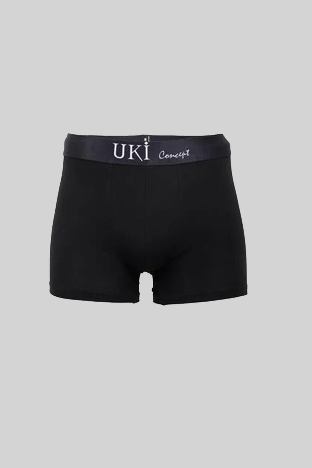 SİYAH BOXER TEKLİ