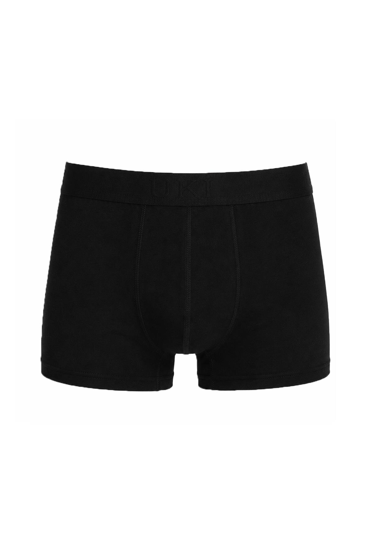SİYAH BOXER TEKLİ