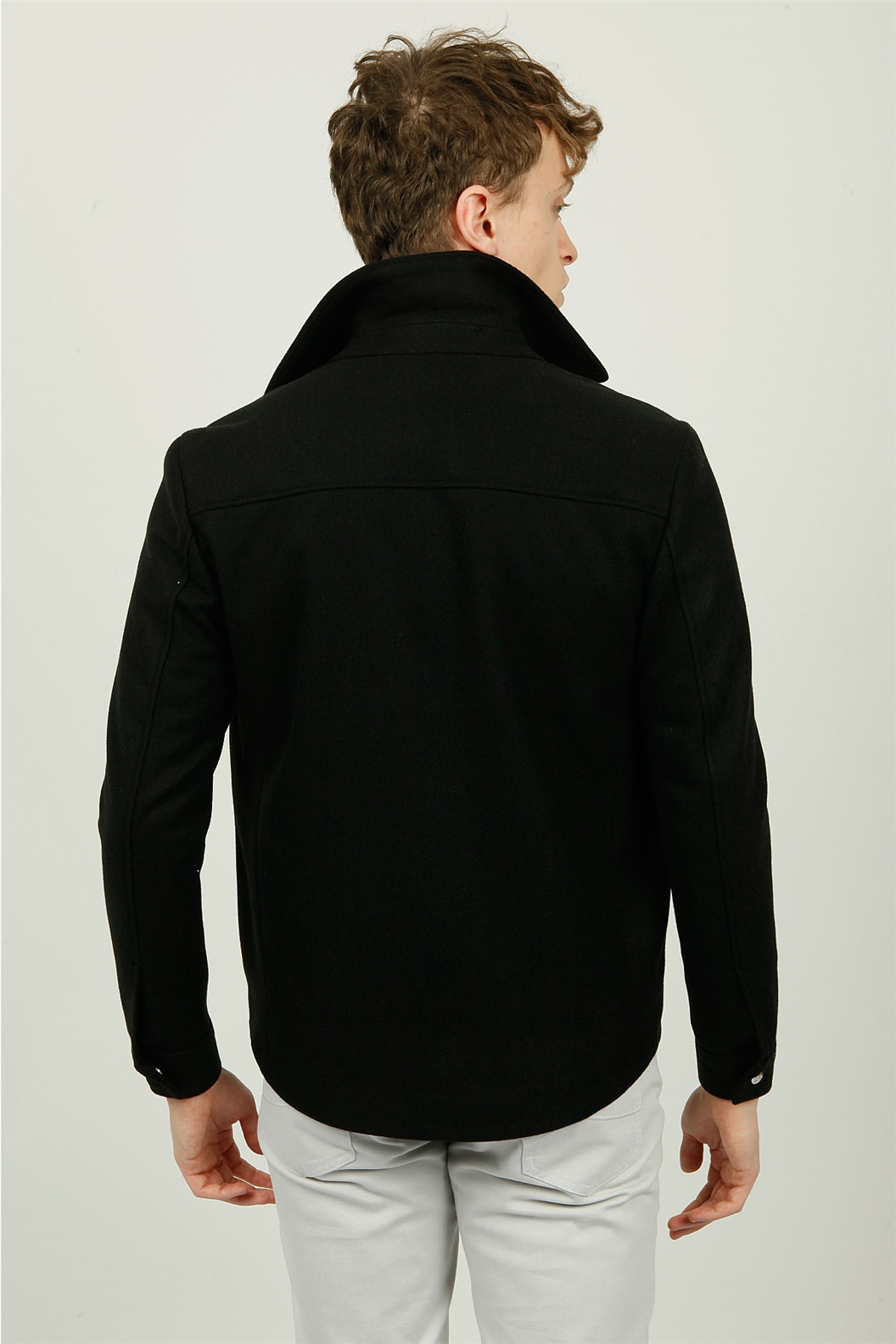 SİYAH Slim Fit Gömlek Ceket · 4