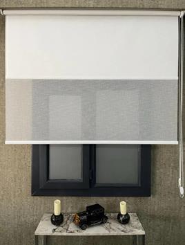 Çift Mekanizmalı Stor Tül Perde