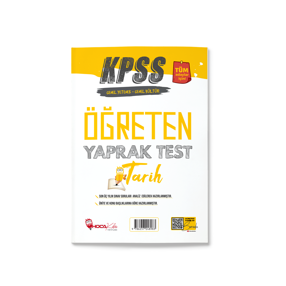 2026 KPSS GY-GK  Tarih Öğreten Yaprak Test
