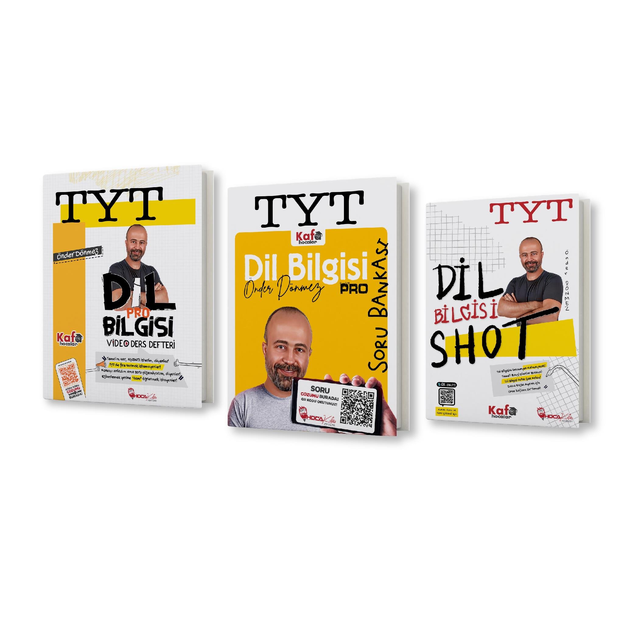 2025 Tyt Dil Bilgisi Soru-Dil Bilgisi Video Ders Defteri- Dil Bilgisi Shot 3 Lü Set