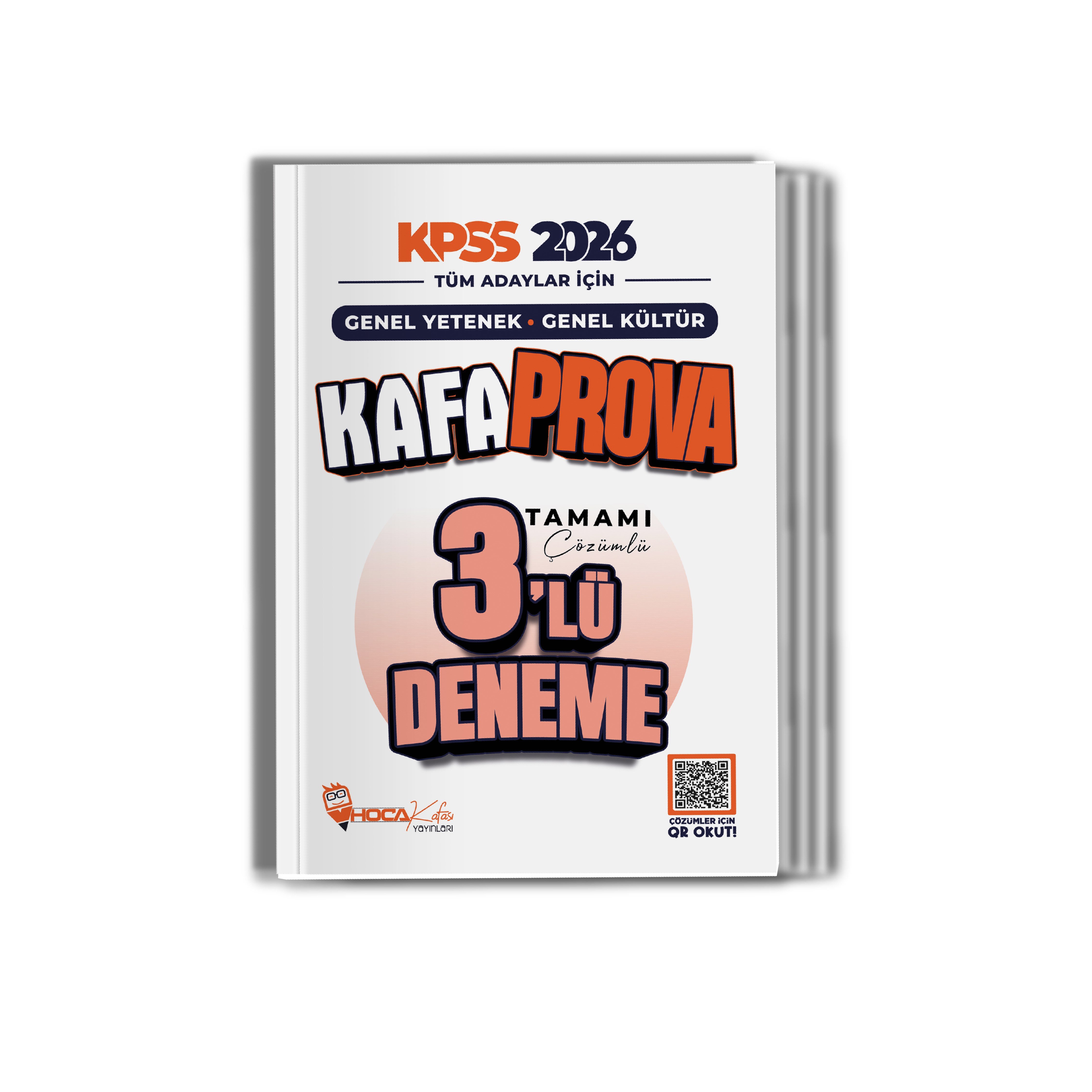 2026 KPSS Genel Yetenek - Genel Kültür KAFAPROVA Tamamı Çözümlü 3Lü Deneme
