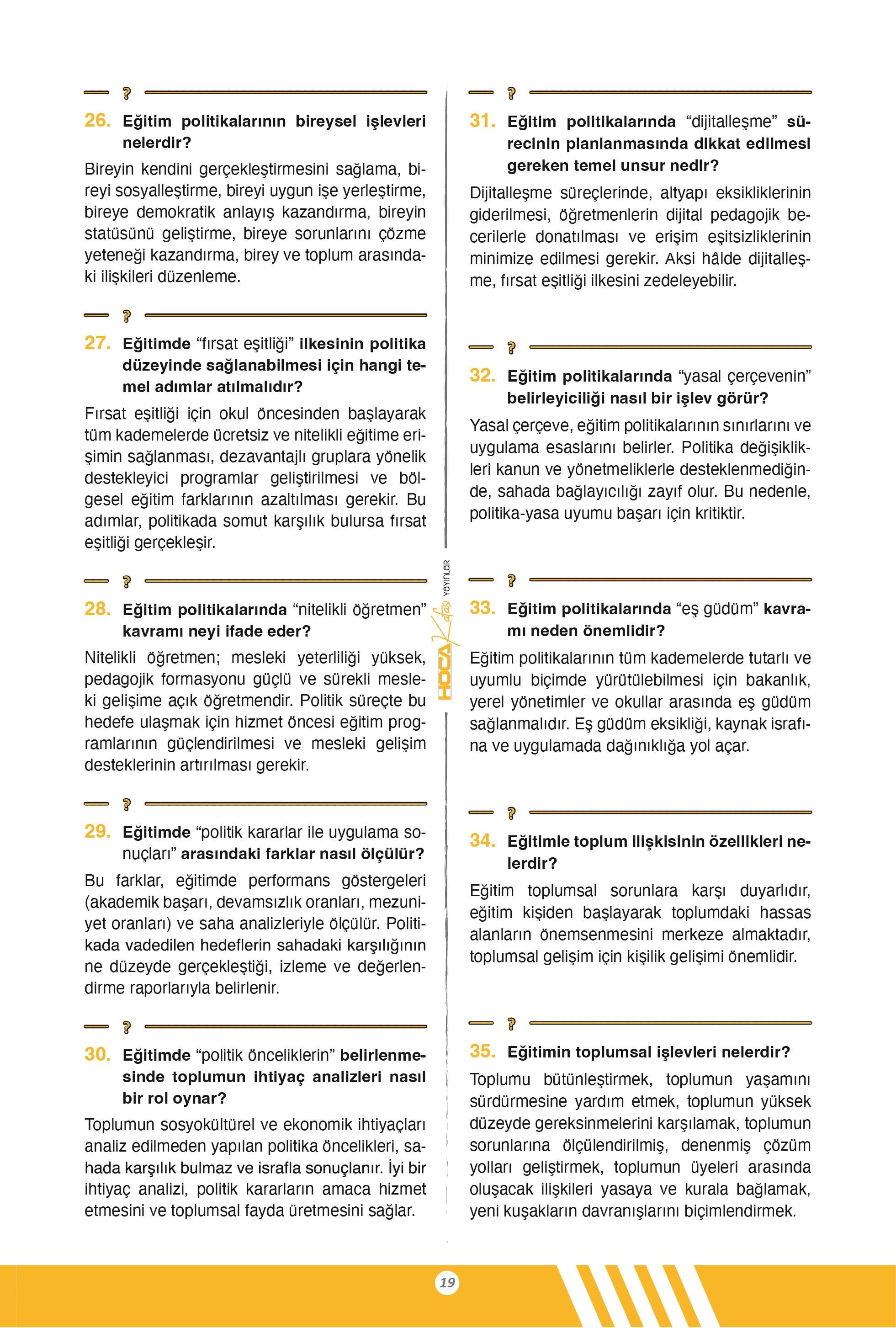 2026 MEB-AGS Pratiko Soru-Cevap Kitabı Eğitimin Temelleri ve Türk Millî Eğitim Sistemi & Mevzuat Bilgisi