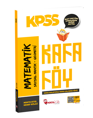 2026 KPSS Matematik Konu Anlatım Föyü