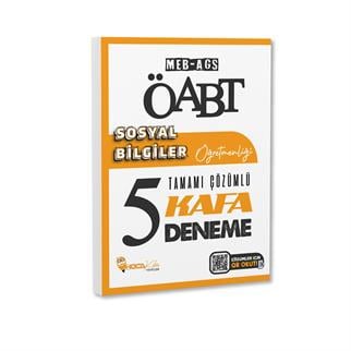 2025 MEB-AGS ÖABT Sosyal Bilgiler Öğretmenliği Tamamı Çözümlü 5 Li Kafa Deneme