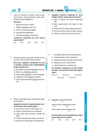 2026 KPSS Dil Bilgisini Kafala Tamamı Çözümlü Soru Bankası