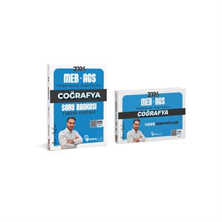 2026  MEB - AGS Coğrafya Soru Bankası- Coğrafya Video Ders Notları 2 Li Set