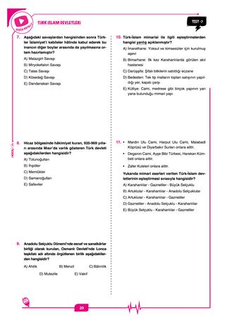 2026 KPSS Coğrafya - Tarih - Vatandaşlık Soru Bankası 3 Lü Set