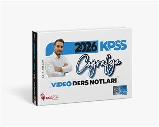 2026 KPSS Coğrafya Video Ders Notları
