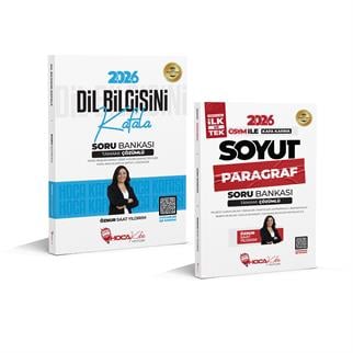 2026 KPSS Dil Bilgisini Kafala- Soyut Paragraf Soru Bankası 2 Li Set