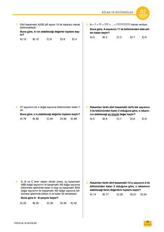 2026 KPSS GY-GK Atayan Matematik Soru Bankası
