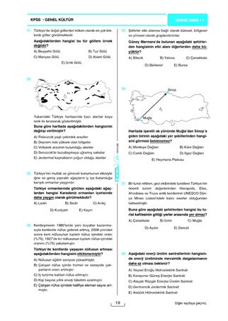 2026 KPSS GY-GK KAFA METRE 5Lİ  Tamamı Çözümlü Deneme Sınavı 