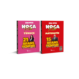2026 KPSS Türkçe 21 Li- Matematik 15 Li Tamamı Çözümlü Branş Deneme 2 Li SET