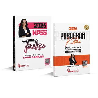 2026 KPSS Türkçe Soru Bankası-  Paragrafı Kafala Soru Bankası 2 Li Set