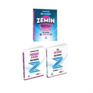 2026 KPSS-TYT Zemin Hazırla Soru Bankası- TYT Dil Bilgisi Soru Bankası- 40 Günde Paragraf Soru Bankası 3 Lü Set