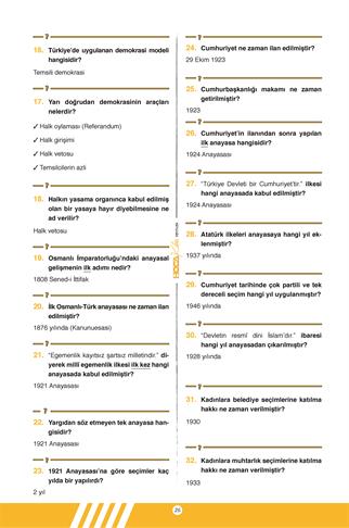 2026 KPSS Vatandaşlık Soru Bankası- Pratiko 2 Li Set