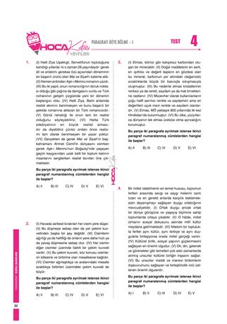 2026 KPSS Vatandaşlık Soru Bankası- Dil Bilgisini Kafala Soru Bankası- Paragrafı Kafala Soru Bankası 3 Lü Set