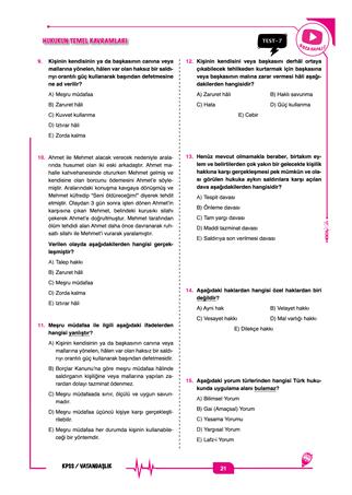 2026 KPSS Vatandaşlık Tamamı Çözümlü Soru Bankası