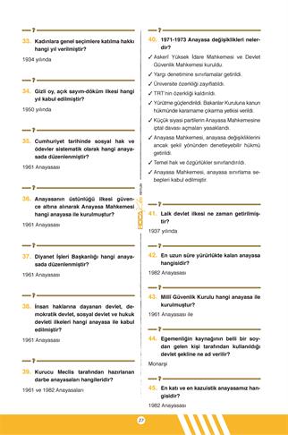 2026 KPSS Vatandaşlık Video Notlar- Pratiko 2 Li Set