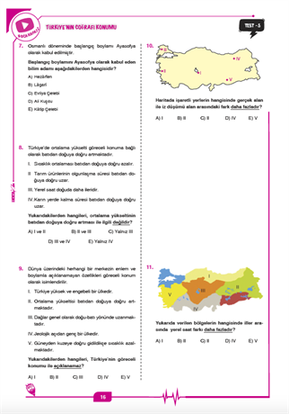2026 MEB – AGS Coğrafya Tamamı Çözümlü Soru Bankası