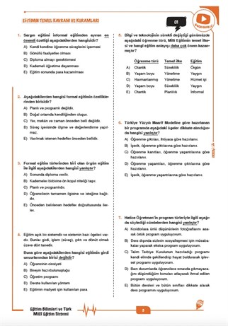 2026 MEB-AGS Eğitim Bilimleri ve Türk Millî Eğitim Sistemi Soru Bankası -1  &  Soru Bankası -2  2 Li Set  ( MEVLÜT GÜNDÜZ)