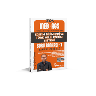 2026 MEB-AGS Eğitim Bilimleri ve Türk Millî Eğitim Sistemi Tamamı Çözümlü Soru Bankası -1 ( MEVLÜT GÜNDÜZ)