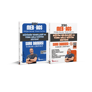 2026 MEB-AGS Eğitimin Temelleri ve Türk Millî Eğitim Sistemi -  Eğitim Bilimleri Ve Türk Milli Eğitim Sistemi Soru Bankası– 2  (ÖMER EKİCİ) 2 Li Set