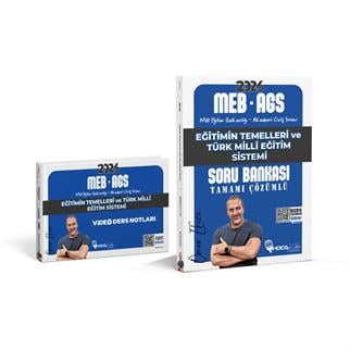 2026 MEB-AGS Eğitimin Temelleri ve Türk Millî Eğitim Sistemi  Soru Bankası - Video Kafa Notlar 2 Li Set ( Ömer EKİCİ )
