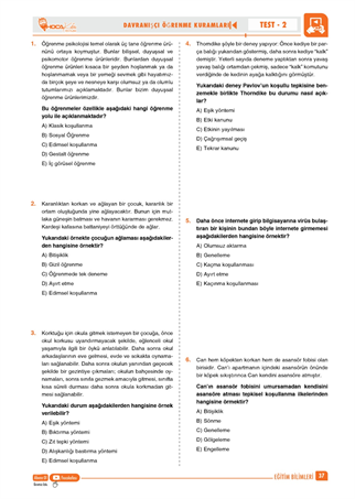 2026 MEB-AGS Eğitimin Temelleri ve Türk Millî Eğitim Sistemi -  Eğitim Bilimleri Ve Türk Milli Eğitim Sistemi Soru Bankası– 2  (ÖMER EKİCİ) 2 Li Set