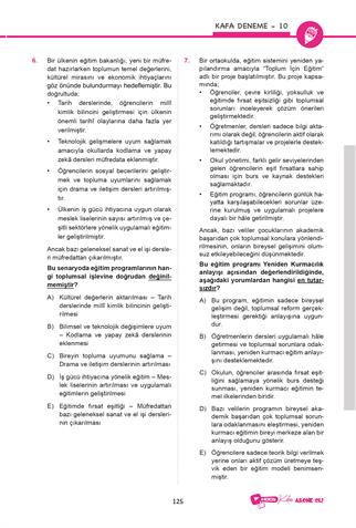 2026 MEB AGS Eğitimin Temelleri ve Türk Millî Eğitim Sistemi Tamamı Çözümlü 10 Deneme Sınavı(KOMİSYON)