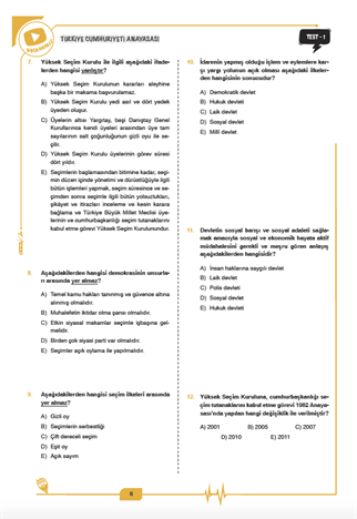2026 MEB – AGS MEVZUAT BİLGİSİ SORU BANKASI 