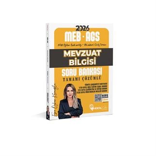 2026 MEB – AGS MEVZUAT BİLGİSİ SORU BANKASI 