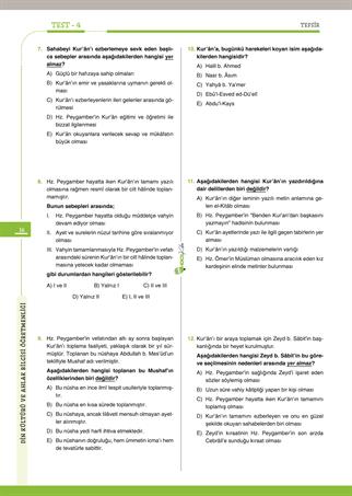 2026 MEB-AGS ÖABT Atayan Din Kültürü ve Ahlak Bilgisi Öğretmenliği Tamamı Çözümlü Soru Bankası 