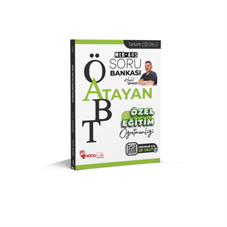 2026 MEB-AGS ÖABT ATAYAN Özel Eğitim Öğretmenliği Tamamı Çözümlü Soru Bankası