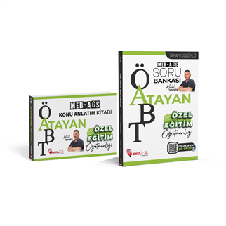 2026 MEB-AGS ÖABT Atayan Özel Eğitim Öğretmenliği  Soru Bankası - Özel Eğitim Öğretmenliği Konu Anlatımı 2 Li Set