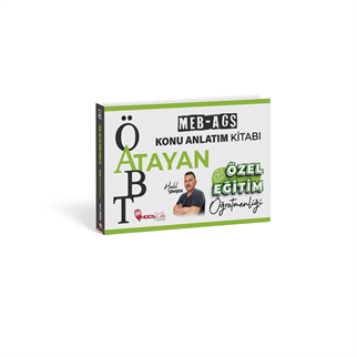 2026 MEB - AGS ÖABT Atayan Özel Eğitim Öğretmenliği Konu Anlatım Kitabı