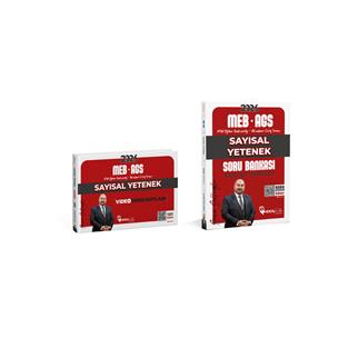 2026 MEB – AGS Sayısal Yetenek Soru Bankası-Video Ders Notları 2 Li Set