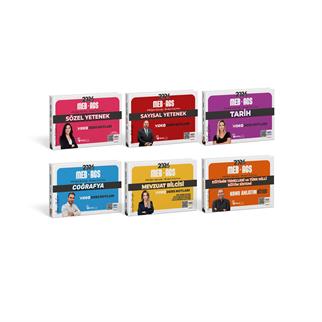 2026 MEB-AGS Sözel Yetenek-Sayısal Yetenek- Mevzuat-Tarih-Coğrafya- Eğitimin Temelleri (Mevlüt Gündüz) Video Ders Notları 6 Lı Set