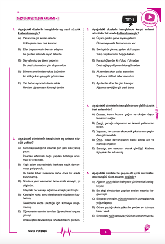 2026 MEB-AGS Sözel Yetenek-Sayısal Yetenek- Mevzuat-Tarih-Coğrafya- Eğitimin Temelleri (Ömer Ekici) Soru Bankası 6 Lı Set