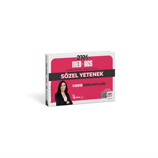 2026 MEB AGS Sözel Yetenek Video Ders Notları