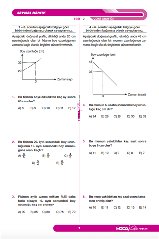 2026 Sayısal-Sözel Mantık Soru Bankası