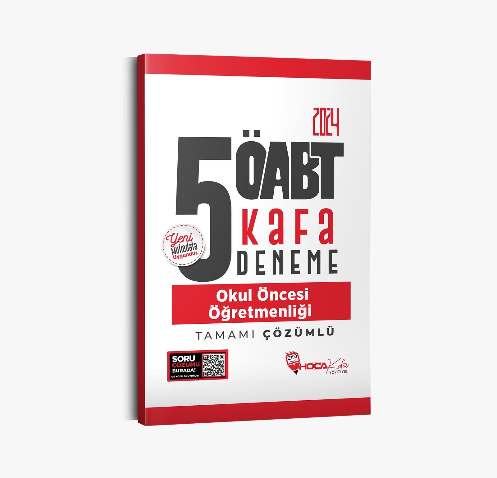 2024 ÖABT Atayan Okul Öncesi Öğretmenliği  Deneme (QR Kod Çözümlü)