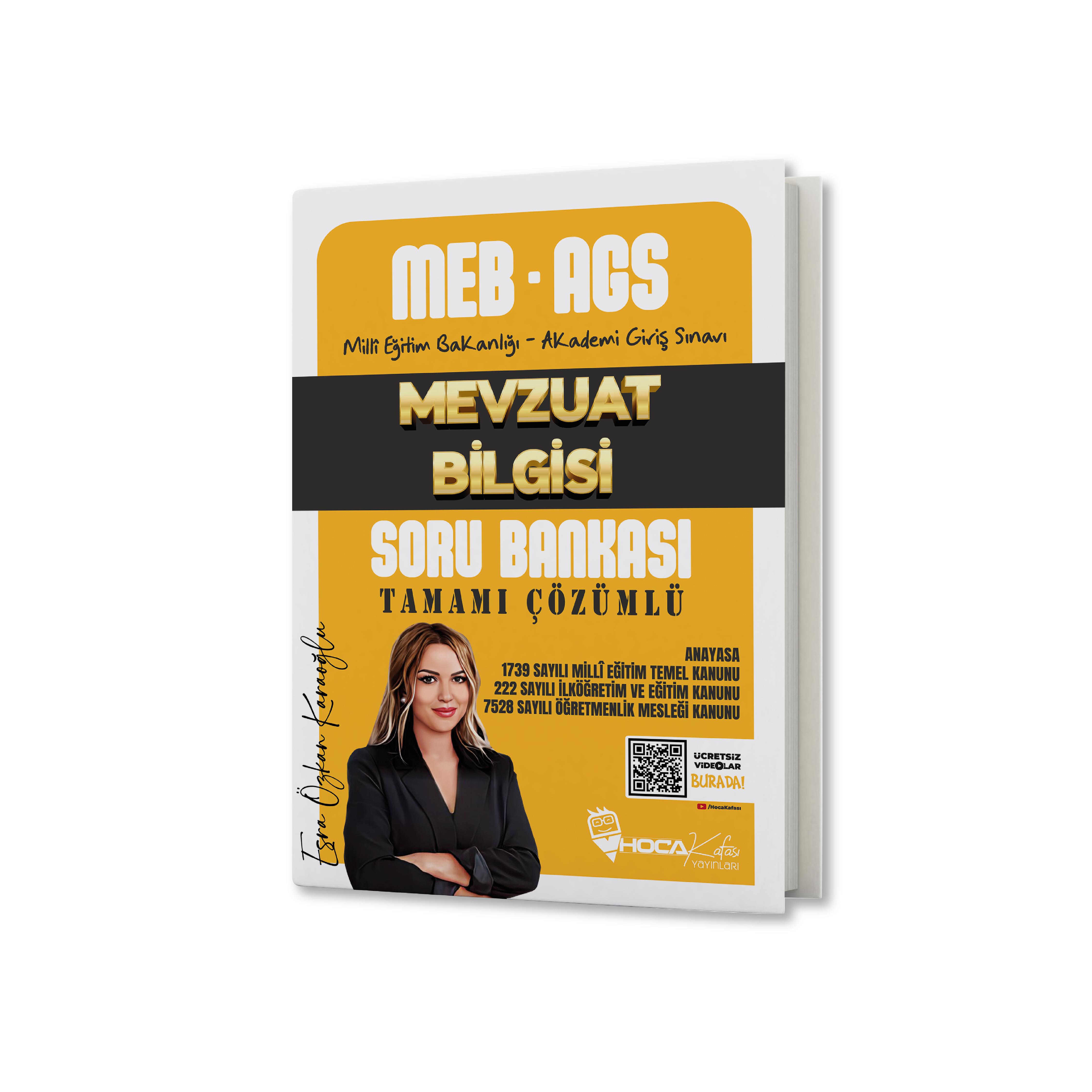 Kazuo Sato30冊 2025 MEB-AGS Mevzuat Bilgisi Tamamı Çözümlü Soru Bankası