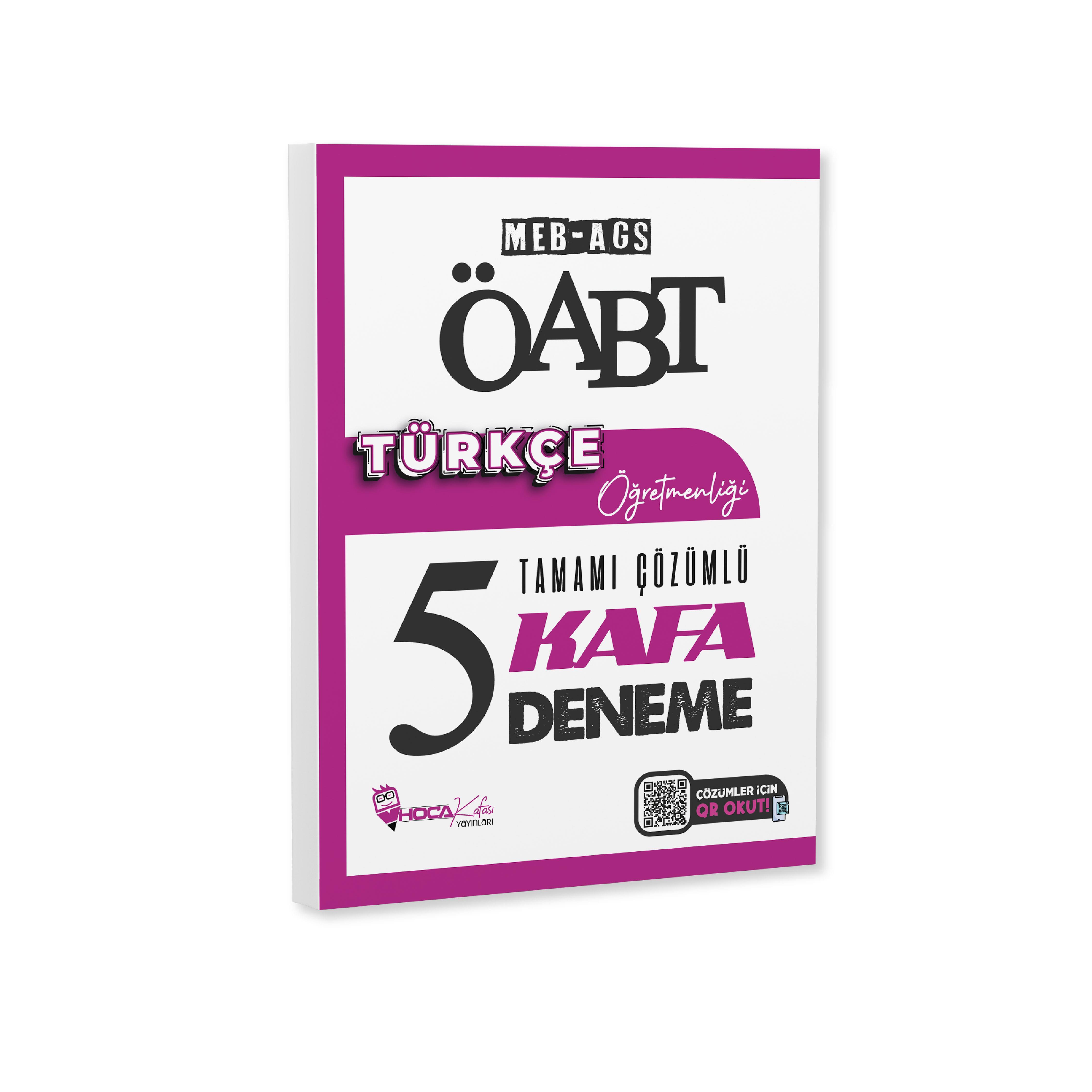 2025 MEB-AGS ÖABT Türkçe Öğretmenliği Tamamı Çözümlü 5 Li Kafa Deneme